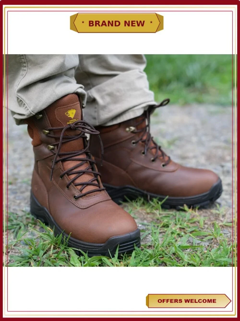 Men's Steel Toe 8